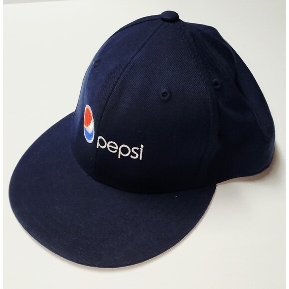 VTG Pepsi Cola x LIDS Hat Cap 7 3/4 Fitted Wool Blend EUC - Picture 2 of 5